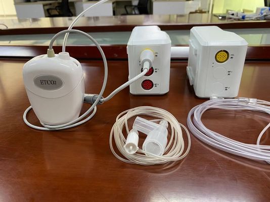 CO2 Sidestream Capnography Monitor Plug Play Plastic materiaal