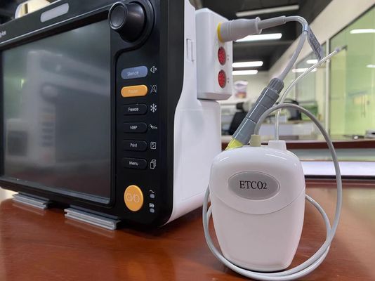 Plastic Sidestream Co2 Sensor Voor Patiënten Huisdieren EtCO2 Meting