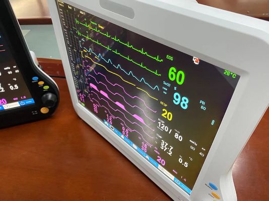 Draagbare Anesthesie Geduldige Monitor, Multiparametericu Hartmonitor