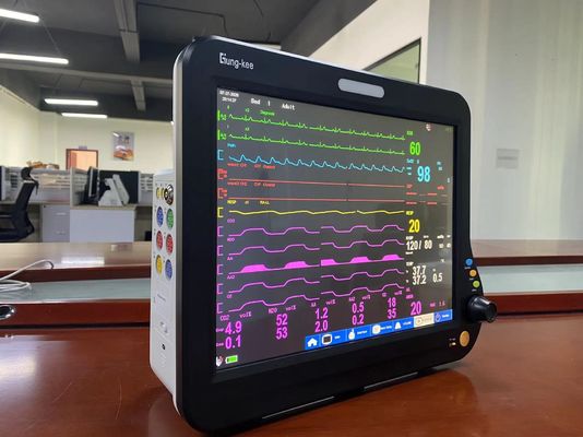 Het Schermicu Hartmonitor van 15 Duimtft lcd, Multi de Parameter Geduldige Monitor van SPO2