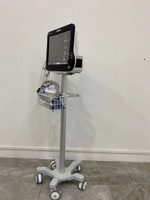 Pasgeborene van het de Monitorkarretje van 3 Duim Stil Wielen Medisch de Luchtvaartaluminium Matieral