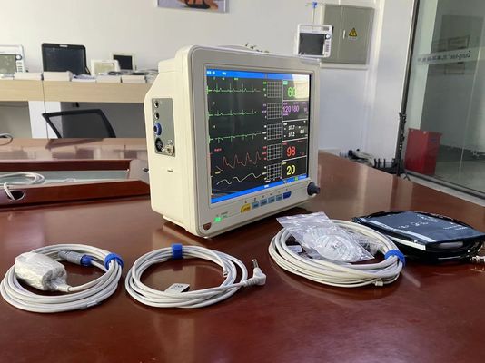 General Ward Clinic Draagbare patiëntenmonitor met 12,1 inch TFT LCD-scherm