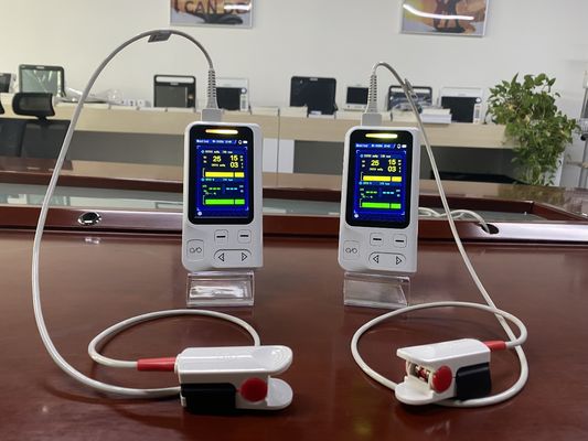 LCD-scherm Handheld Veterinaire Pulsoximeter voor het monitoren van huisdieren / dieren