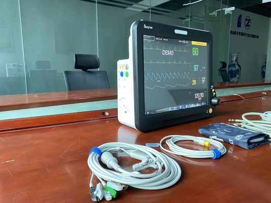 15 inch multiparameter hartpatiëntmonitors met HL7-compatibele functie, toegepast voor OR/OT, ICU, CCU, algemene afdeling